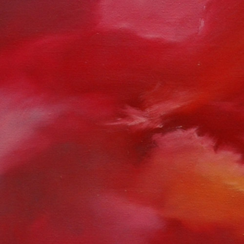 Titel: Under the Red Sky, Öl auf Leinwand 1998, Wolken, Wolkenmalerei, Cloud Spotting, Clouds