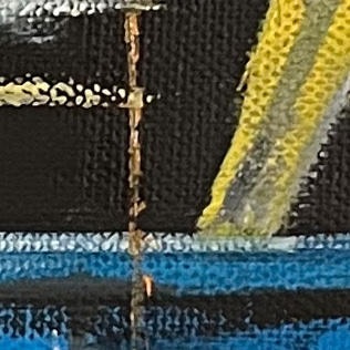 Öl auf Leinwnad
Titel: Abriss/Demolition